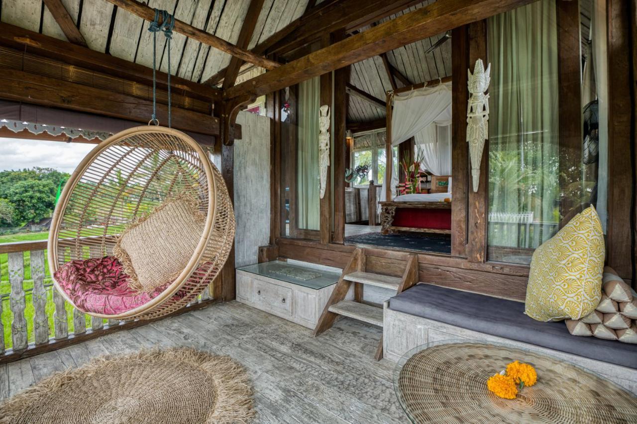 The Rice Joglo Eco-Stay أوبود المظهر الخارجي الصورة