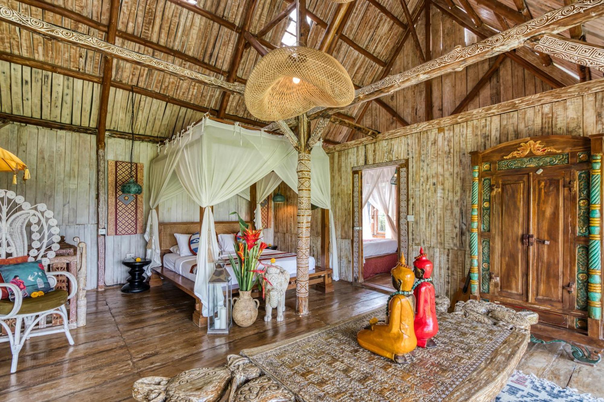 The Rice Joglo Eco-Stay أوبود المظهر الخارجي الصورة