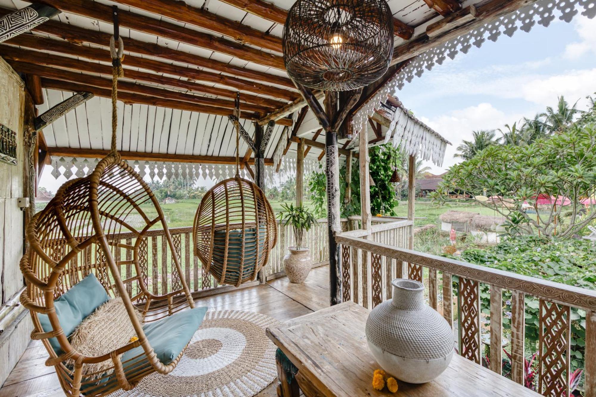 The Rice Joglo Eco-Stay أوبود المظهر الخارجي الصورة